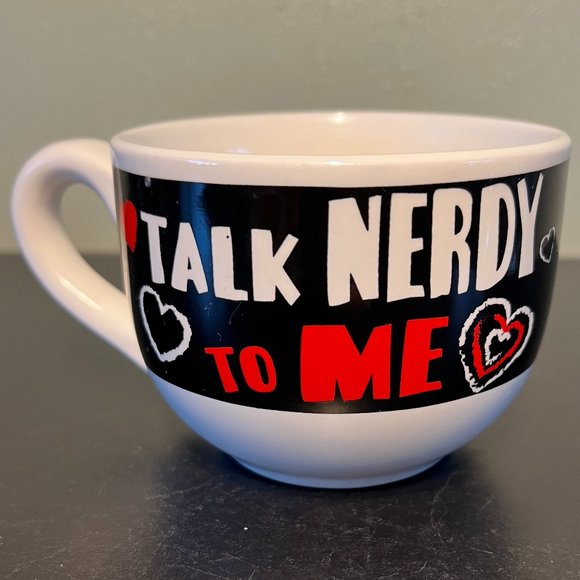 TALK NERDY TO ME Ceramic Cup / Mug / Bowl - Picture 2 of 7